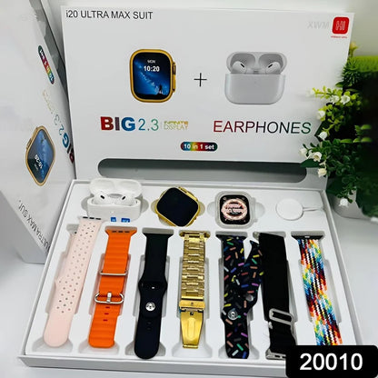 10 in 1 Smart Watch