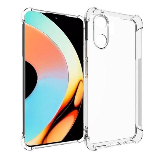 VAKIBO Premium Clear 1.5MM Thick Transparent Soft TPU Rubber Back Cover Case With Camera Protection Suitable for Oppo F23 5G