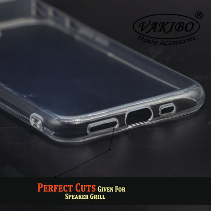 VAKIBO Premium Clear 2MM Thick Transparent Soft TPU Rubber Back Cover Case With Camera Protection Suitable for Apple iPhone 11 Pro
