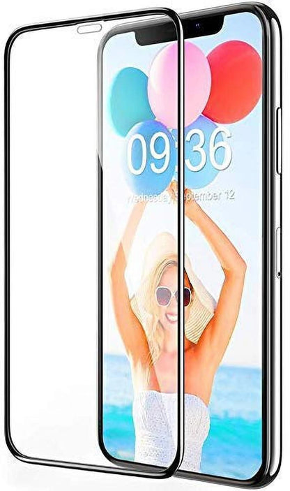 Super Premium Quality Tempered Glass Screen Guard Protector With Black Border Suitable For iPhone 11 Pro Max