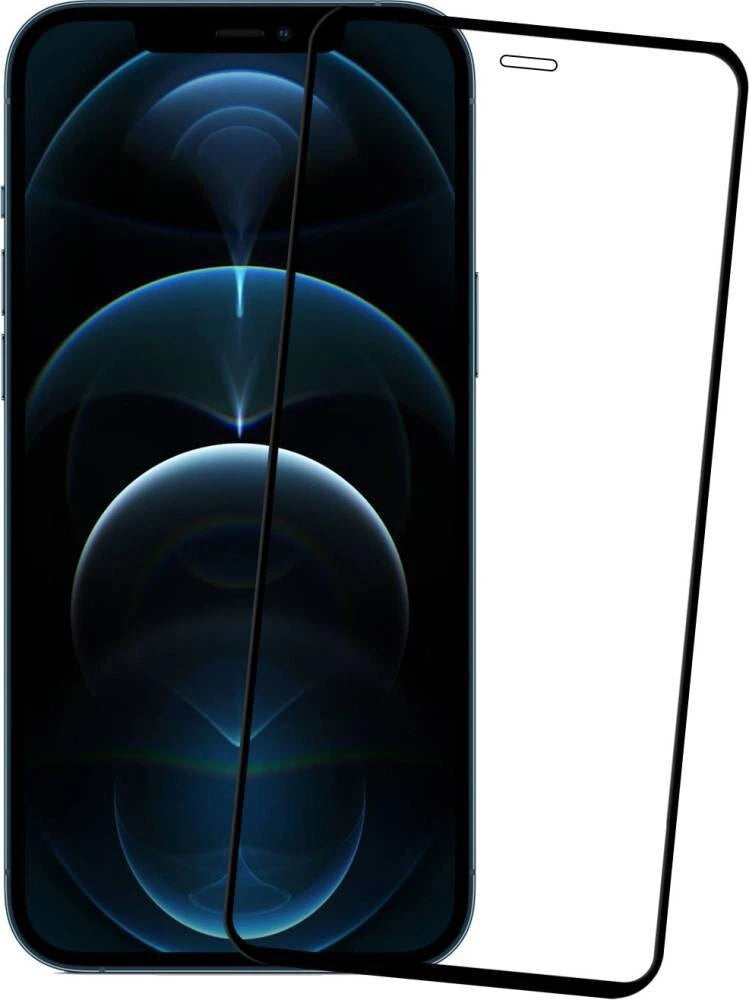 Super Premium Quality Tempered Glass Screen Guard Protector With Black Border Suitable For iPhone 12 Pro Max