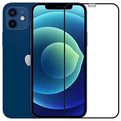 Super Premium Quality Tempered Glass Screen Guard Protector With Black Border Suitable For iPhone 12 Mini