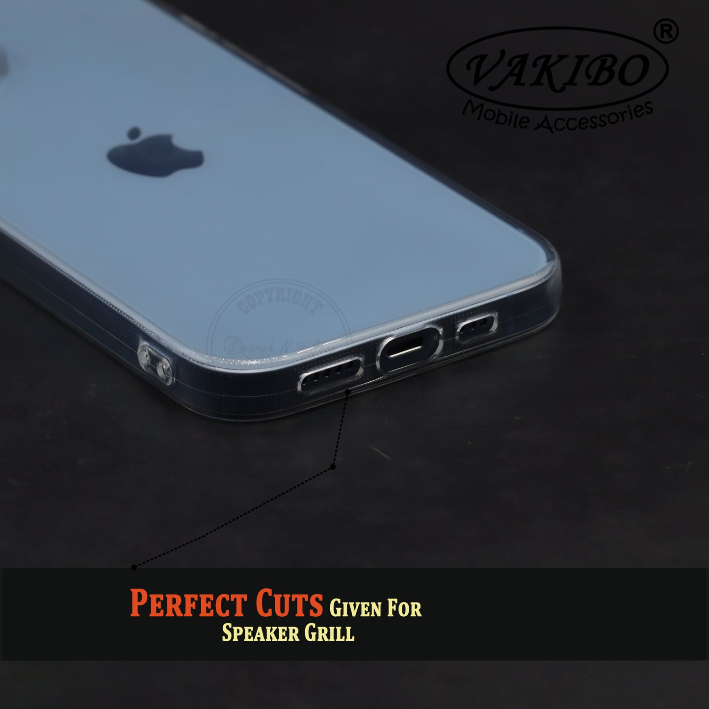 VAKIBO Premium Clear 2MM Thick Transparent Soft TPU Rubber Back Cover Case With Camera Protection Suitable for Apple iPhone 14