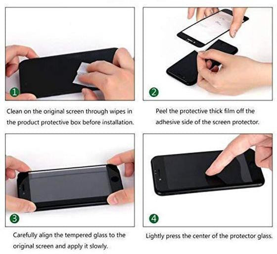 Super Premium Quality Tempered Glass Screen Guard Protector With Black Border Suitable For Vivo Z1 Pro