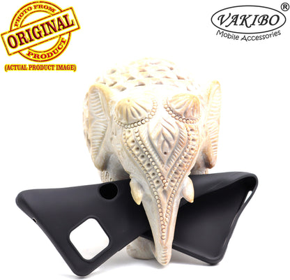 VAKIBO Matte Frosted Black Coloured Soft TPU Back Cover Case Suitable for Moto G5G