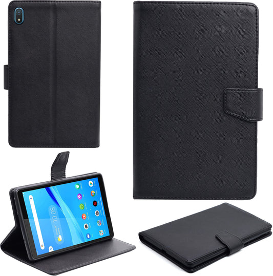 VAKIBO Mercury Premium Black Coloured made With Canvas and TPU Flip Cover Case Suitable for Nokia Tab T20