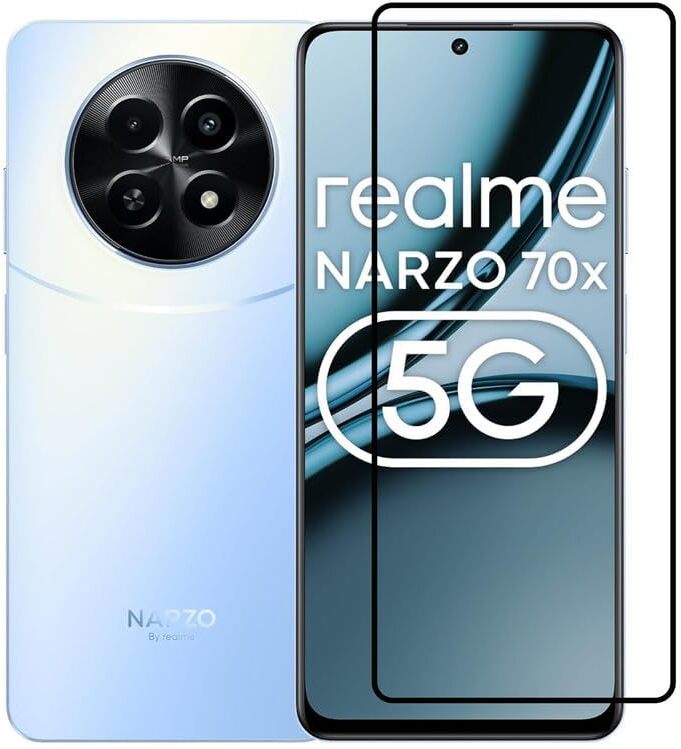 Realme Narzo 70x Tempered Glass