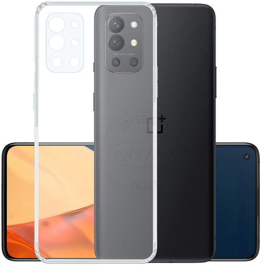 VAKIBO Super Premium Soft TPU Transparent Case With Dustplug,Side Grip,Corner Protection,lanyard Cuts,Camera Protection Suitable for Oneplus 8T