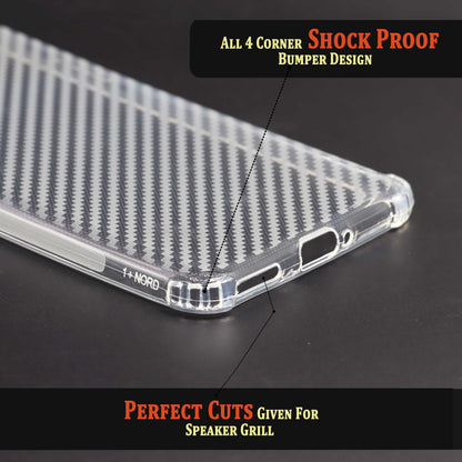 VAKIBO Transparent Back Cover Case Suitable for OnePlus Nord