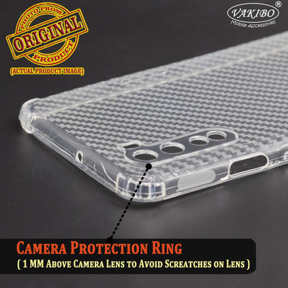 VAKIBO Transparent Back Cover Case Suitable for OnePlus Nord