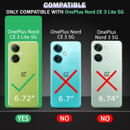 VAKIBO Premium Clear 1.5MM Thick Transparent Soft TPU Rubber Back Cover Case With Camera Protection Suitable for OnePlus Nord CE3 Lite