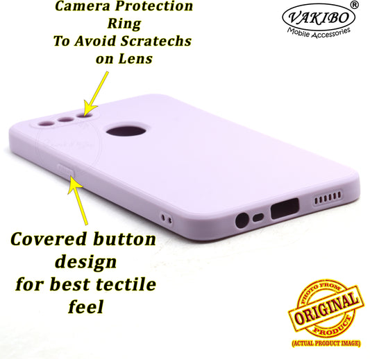 VAKIBO Purple Coloured Back Cover Case Suitable for Oppo A3s