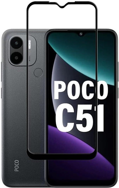 POCO C51 Tempered Glass