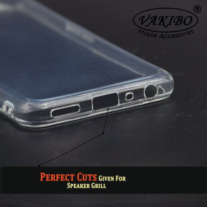 VAKIBO Premium Clear 2MM Thick Transparent Soft TPU Rubber Back Cover Case With Camera Protection Suitable for Realme 9 Pro