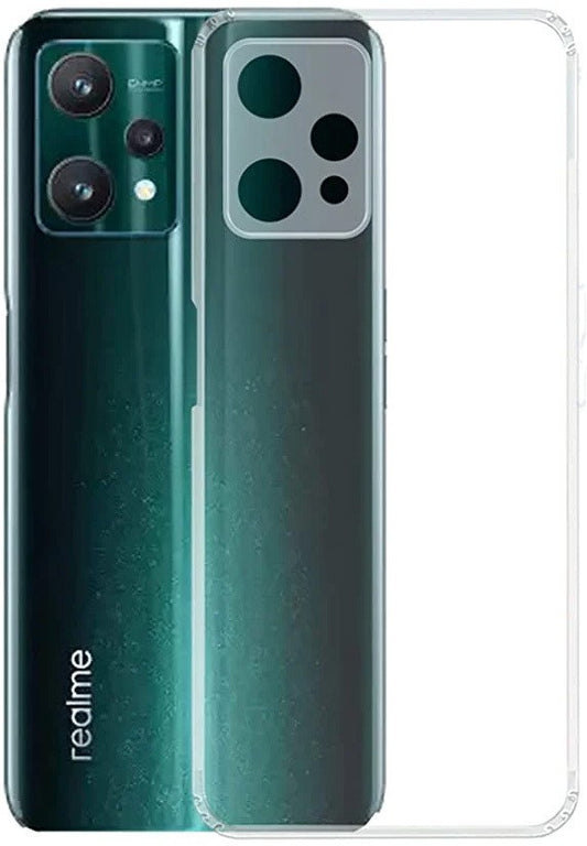 VAKIBO Premium Clear 1.5MM Thick Transparent Soft TPU Rubber Back Cover Case With Camera Protection Suitable for Realme 9 Pro