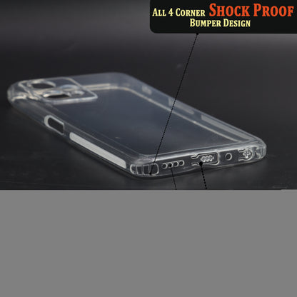 VAKIBO Super Premium Soft TPU Transparent Case With Dustplug,Side Grip,Corner Protection,lanyard Cuts,Camera Protection Suitable for Realme 9 Pro 5G