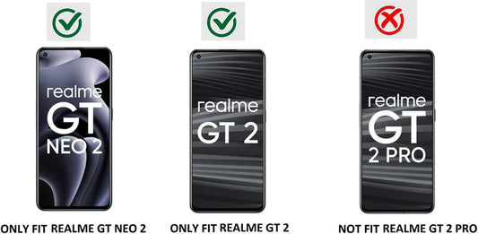 VAKIBO Premium Clear 1.5MM Thick Transparent Soft TPU Rubber Back Cover Case With Camera Protection Suitable for Realme GT Neo2