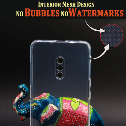 VAKIBO Super Premium Soft TPU Transparent Case With Dustplug,Side Grip,Corner Protection,lanyard Cuts,Camera Protection Suitable for Oppo K3