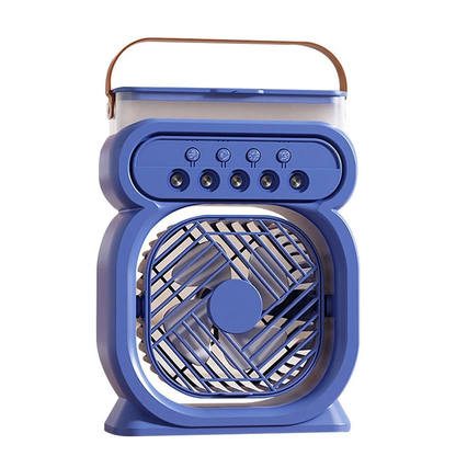 Portable Air Cooling Misting Fan with 5 Hole SprayD3(24x7.5x17cm)(Assorted colour)