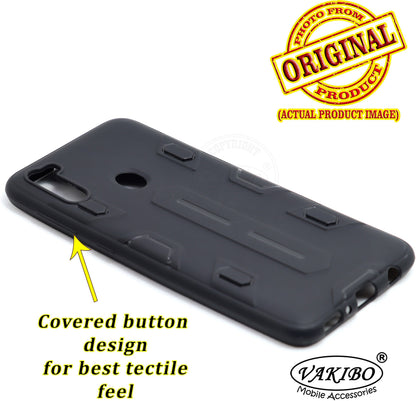 VAKIBO Black Coloured Back Cover Case Suitable for Samsung Galaxy M21 2021