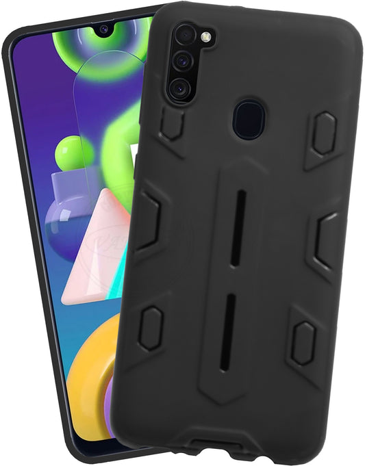 VAKIBO Black Coloured Back Cover Case Suitable for Samsung Galaxy M30S