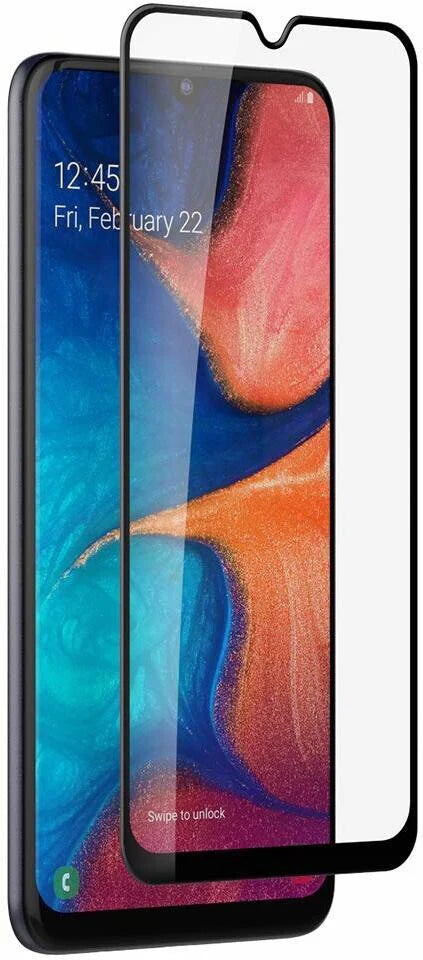Super Premium Quality Tempered Glass Screen Guard Protector With Black Border Suitable For Samsung Galaxy M21 2021