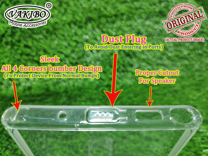 VAKIBO Premium Clear 1.5MM Thick Transparent Soft TPU Rubber Back Cover Case With Camera Protection Suitable for Samsung Galaxy Note 20 Ultra