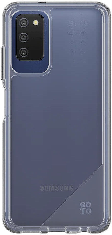 VAKIBO Premium Clear 2MM Thick Transparent Soft TPU Rubber Back Cover Case With Camera Protection Suitable for Samsung Galaxy A03s