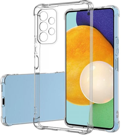 VAKIBO Super Premium Soft TPU Transparent Case With Dustplug,Side Grip,Corner Protection,lanyard Cuts,Camera Protection Suitable for Samsung M32 5G