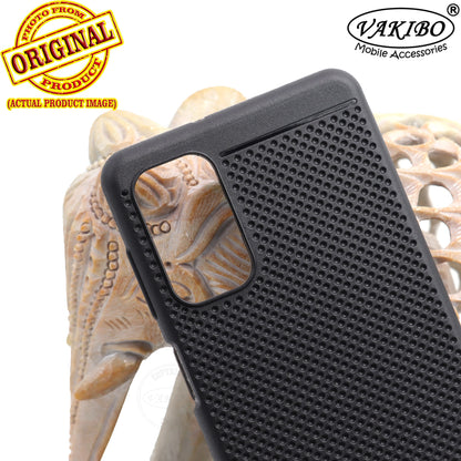 VAKIBO Dotted Design Black Coloured Soft TPU Back Cover Case Suitable for Samsung Galaxy M52