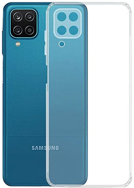 VAKIBO Super Premium Soft TPU Transparent Case With Dustplug,Side Grip,Corner Protection,lanyard Cuts,Camera Protection Suitable for Samsung M33