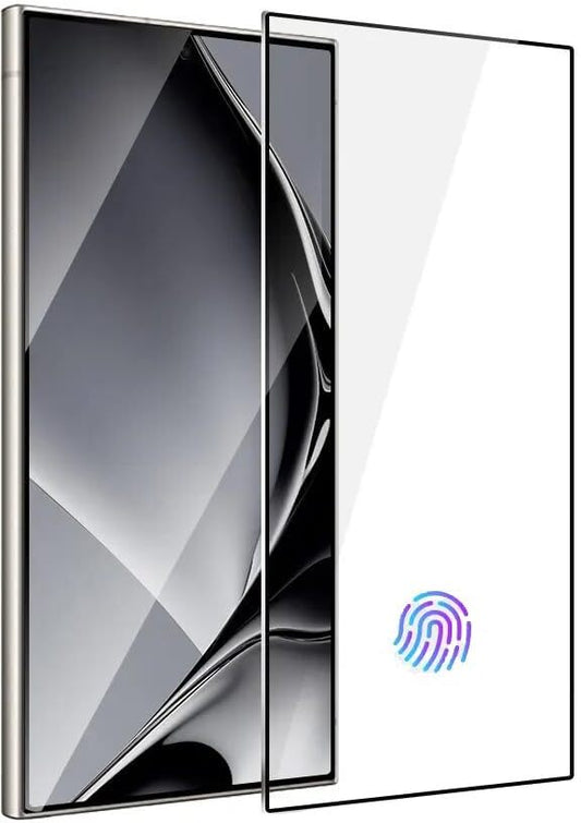 Super Premium Quality Tempered Glass Screen Guard Protector With Black Border Suitable For Samsung Galaxy S25 Ultra