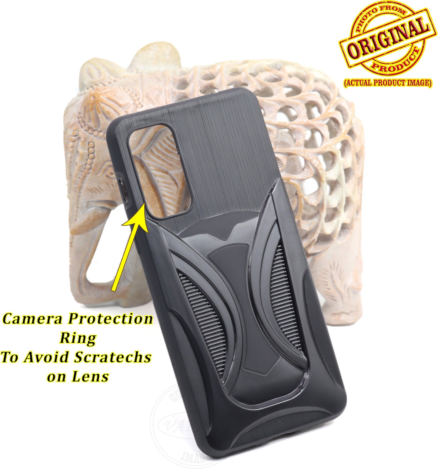 VAKIBO 3D Designer Black Coloured Soft TPU Back Cover Case Suitable for OnePlus Nord 2