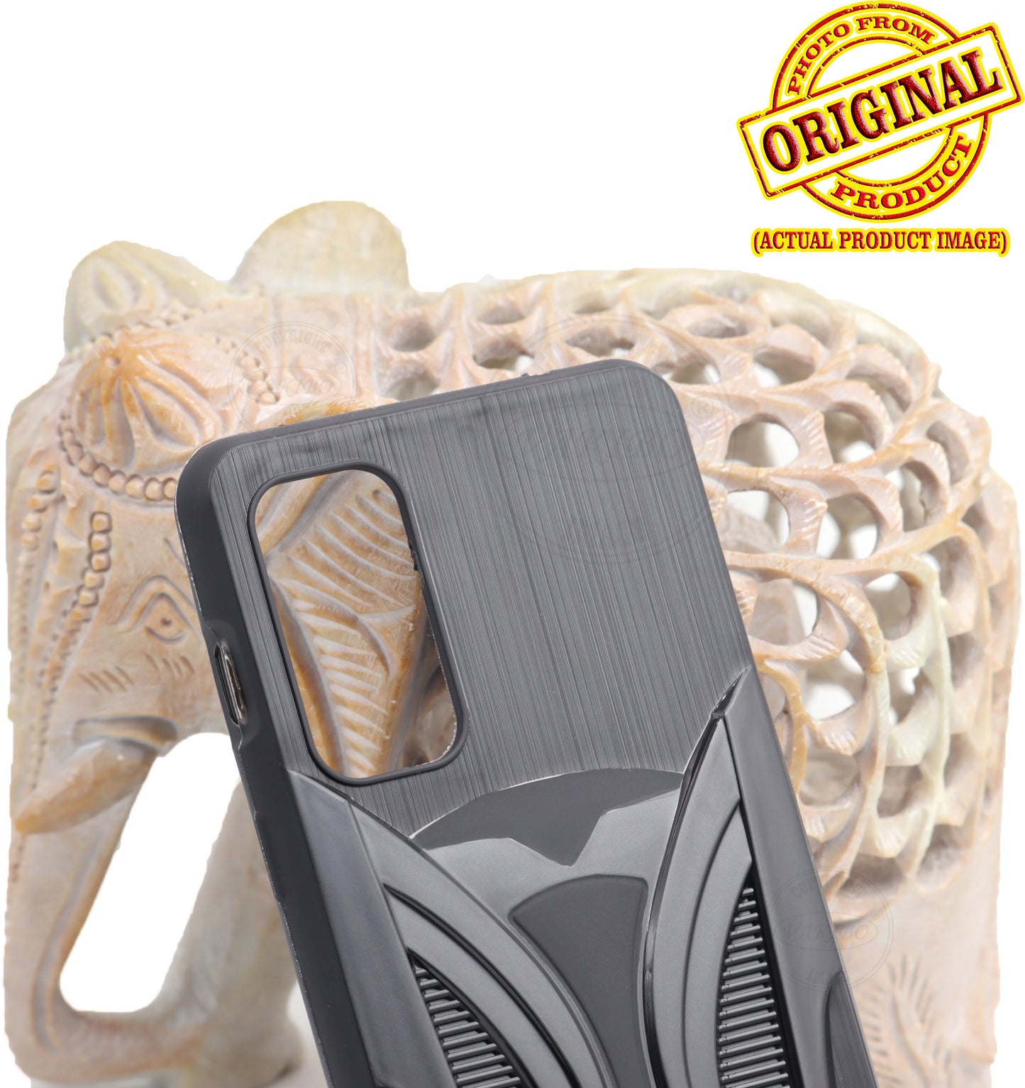 VAKIBO 3D Designer Black Coloured Soft TPU Back Cover Case Suitable for OnePlus Nord 2