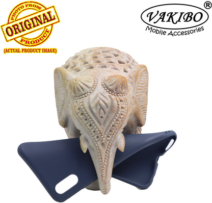 VAKIBO Blue Coloured Back Cover Case Suitable for Vivo Y90