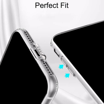 VAKIBO Super Premium Soft TPU Transparent Case With Dustplug,Side Grip,Corner Protection,lanyard Cuts,Camera Protection Suitable for Mi Redmi Note 7S
