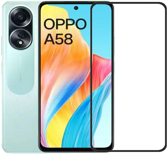 Oppo A58 Tempered Glass