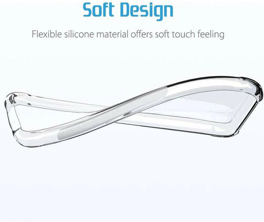 VAKIBO Premium Clear 1.5MM Thick Transparent Soft TPU Rubber Back Cover Case With Camera Protection Suitable for Vivo Y100 5G