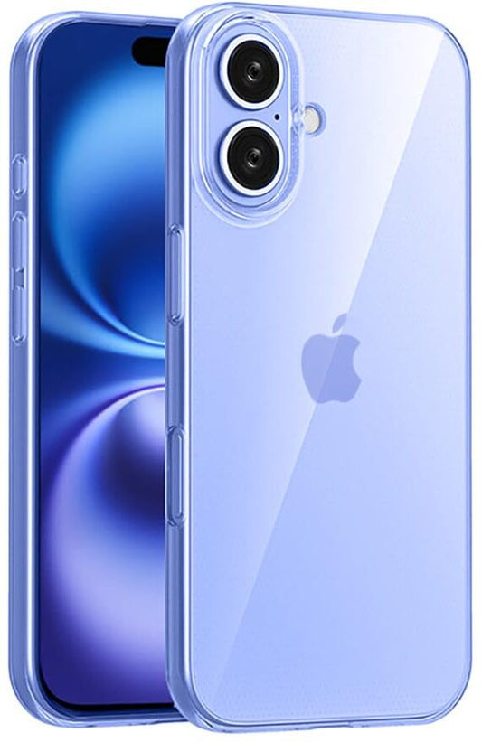 VAKIBO Premium Clear 2MM Thick Transparent Soft TPU Rubber Back Cover Case With Camera Protection Suitable for iPhone 16
