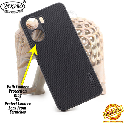 VAKIBO Dotted Black Coloured Made with Silicon Rubber TPU Back Cover Case Suitable for Vivo Y16