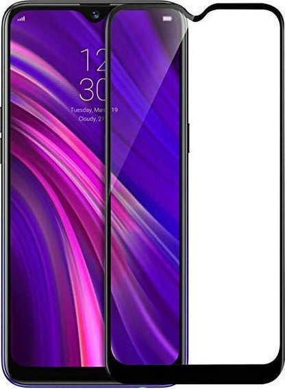Super Premium Quality Tempered Glass Screen Guard Protector With Black Border Suitable For Vivo Y12