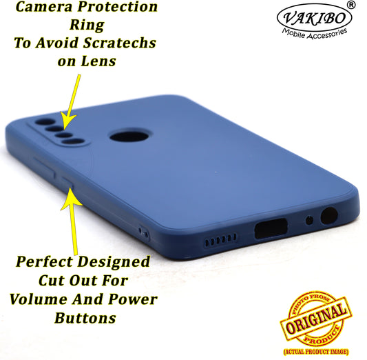 VAKIBO Blue Coloured Back Cover Case Suitable for Vivo U10