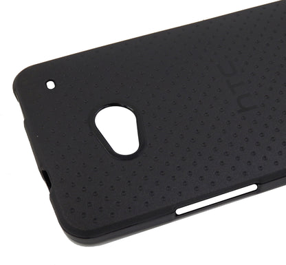 VAKIBO Dotted Design Black Coloured Soft TPU Back Cover Case Suitable for Htc One 802d