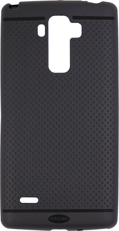 VAKIBO Dotted Design Black Coloured Soft TPU Back Cover Case Suitable for LG G4 Stylus