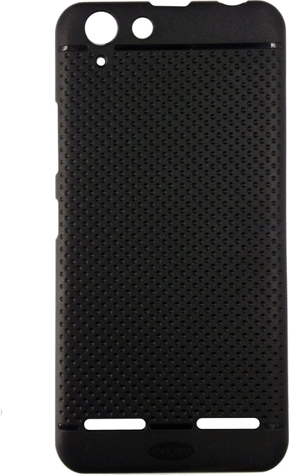 VAKIBO Dotted Design Black Coloured Soft TPU Back Cover Case Suitable for Lenovo K5 Plus