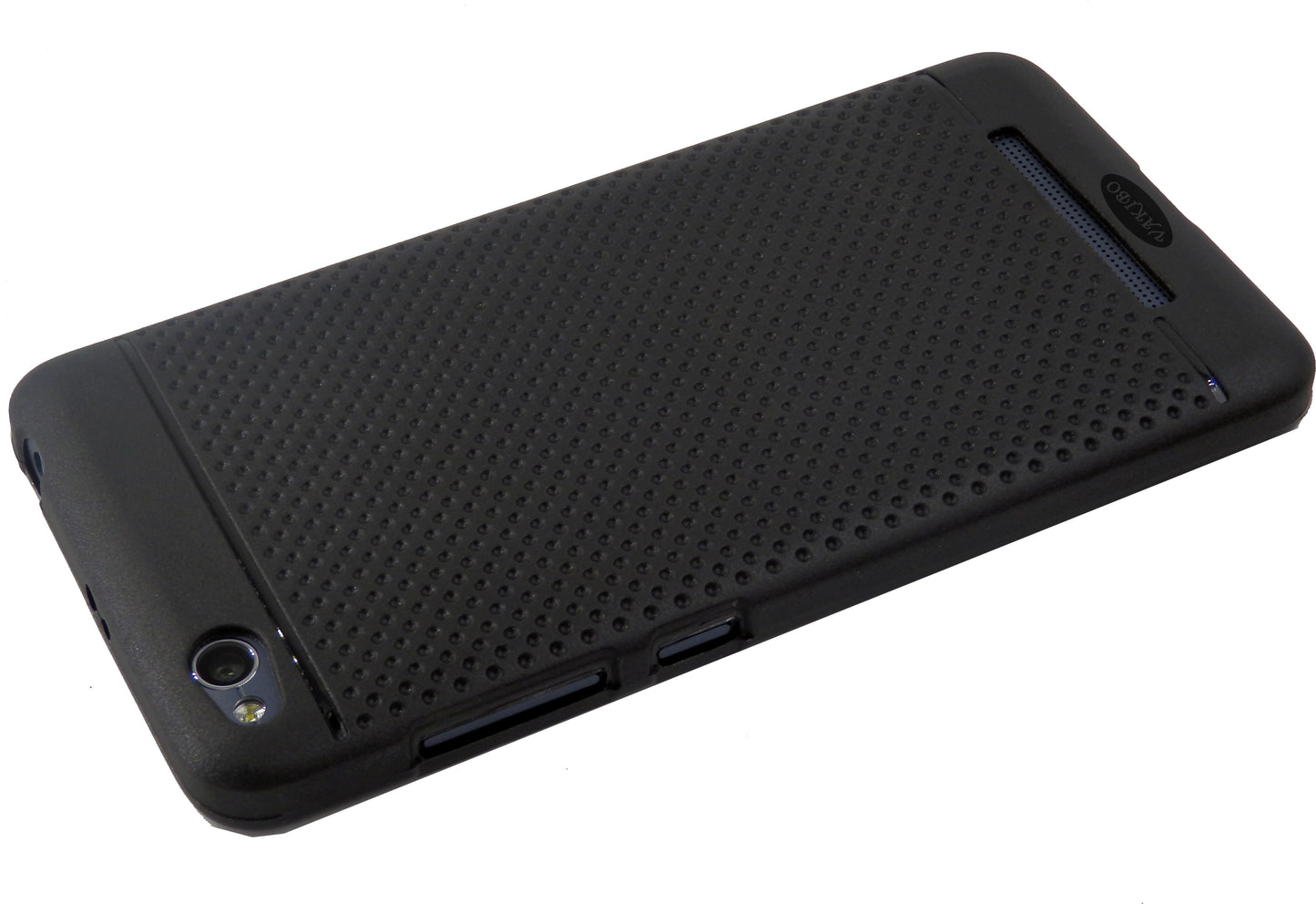 VAKIBO Dotted Design Black Coloured Soft TPU Back Cover Case Suitable for MI Redmi 4A