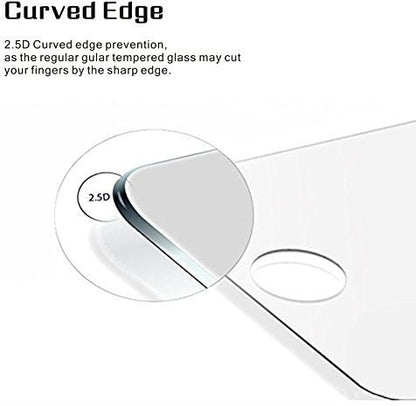 Super Premium Quality Tempered Glass Screen Guard Protector Suitable For Mi Redmi 6