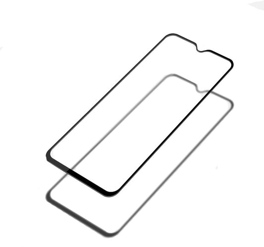 Super Premium Quality Tempered Glass Screen Guard Protector With Black Border Suitable For Realme U1