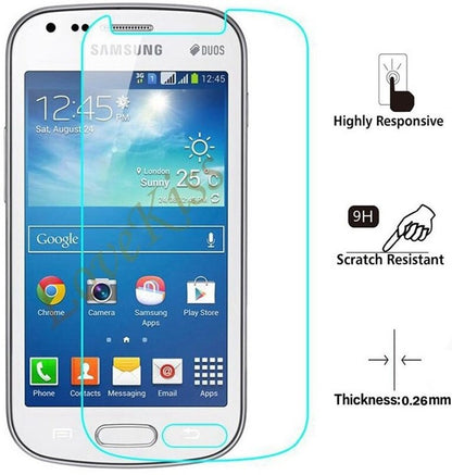 Super Premium Quality Tempered Glass Screen Guard Protector Suitable For Samsung Galaxy 7562