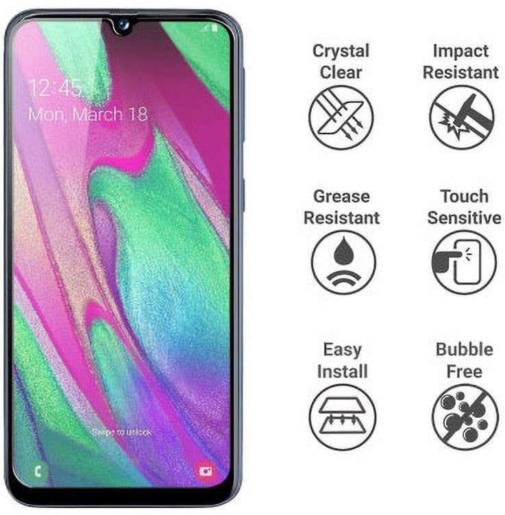 Super Premium Quality Tempered Glass Screen Guard Protector Suitable For Samsung Galaxy A40